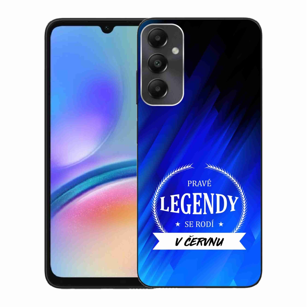 Gelový kryt mmCase na Samsung Galaxy A05s - legendy v červnu modré pozadí