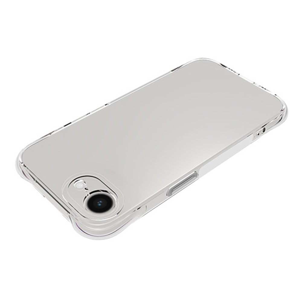 Transparentní gelový obal na iPhone 16e - průhledný