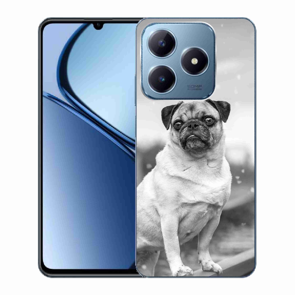 Gelový obal mmCase na Realme C63 - mops