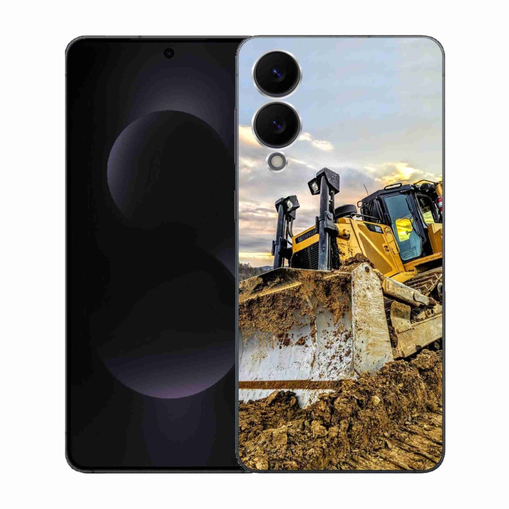 Gelový kryt mmCase na Samsung Galaxy S25 Edge - bagr