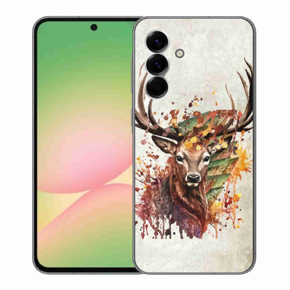 Gelový kryt mmCase na Samsung Galaxy A56 5G - jelen 1