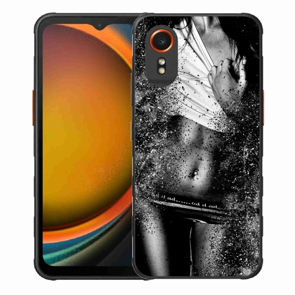 Gelový kryt mmCase na Samsung Galaxy Xcover 7 - sexy žena 1