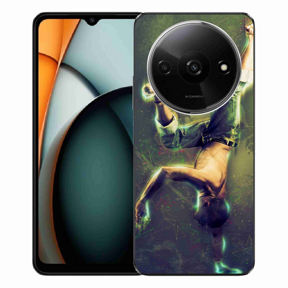 Gelový kryt mmCase na Xiaomi Redmi A3 - breakdance