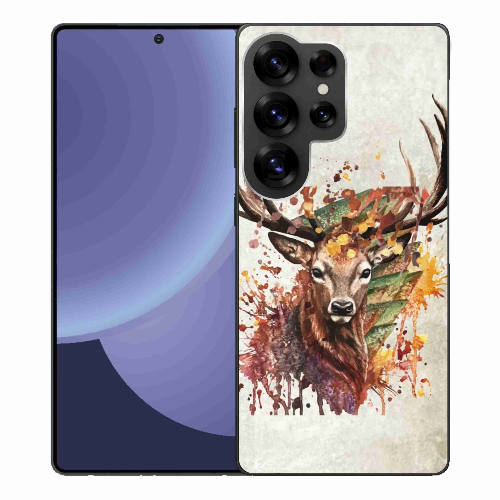 Gelový kryt mmCase na Samsung Galaxy S25 Ultra - jelen 1