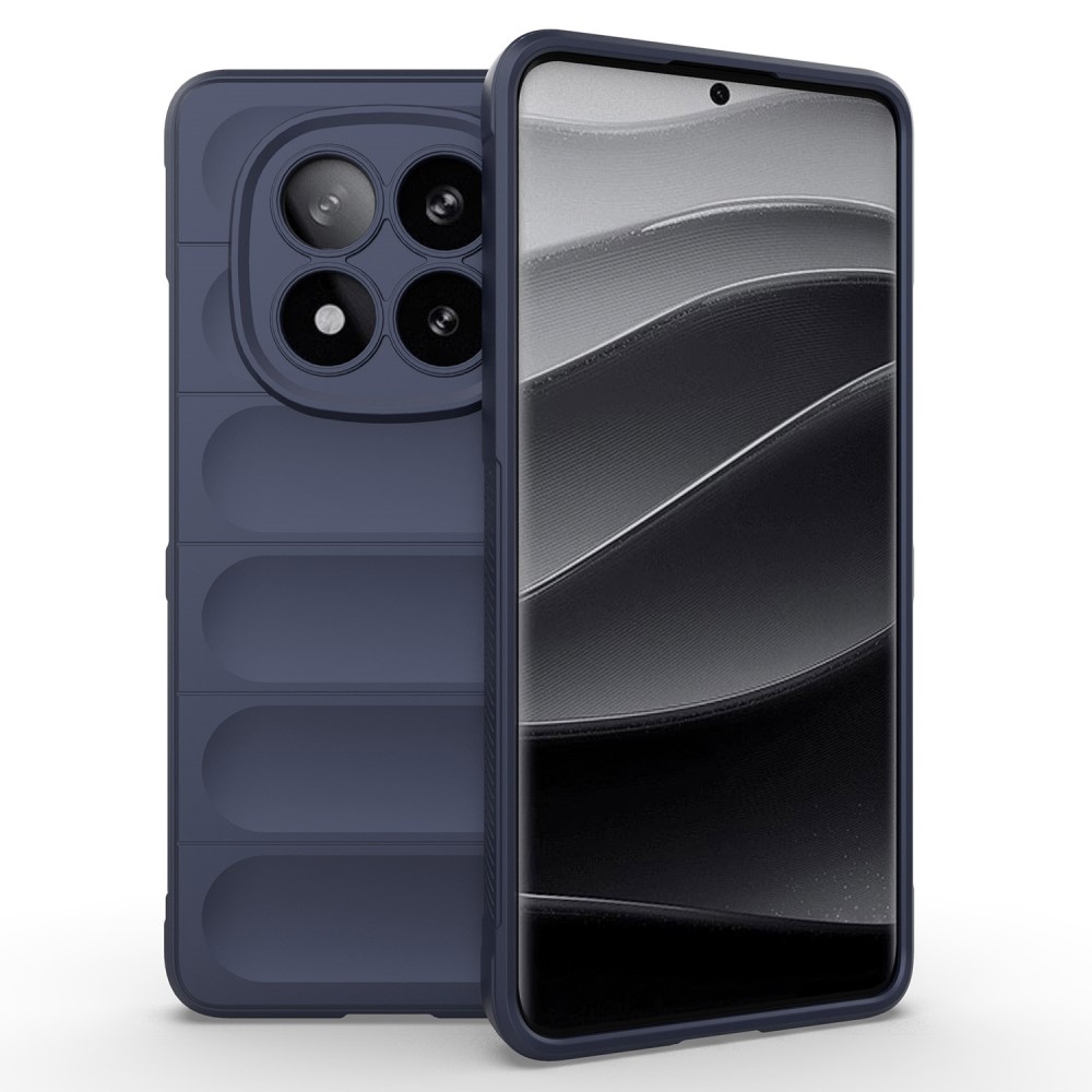 Rugg odolný gelový obal na Xiaomi Redmi Note 14 Pro+ 5G - tmavěmodrý