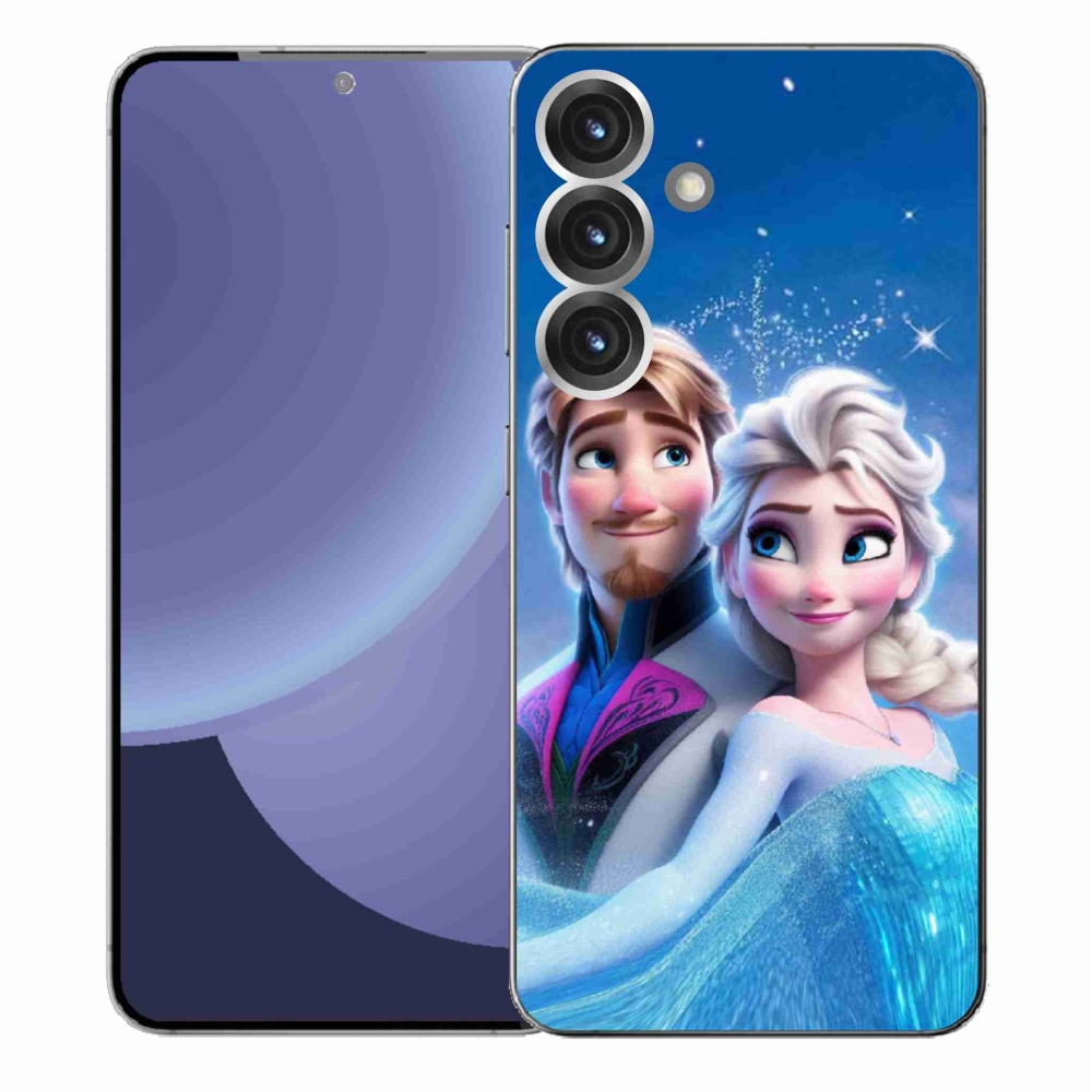 Gelový kryt mmCase na Samsung Galaxy S25+ - ledové království 1