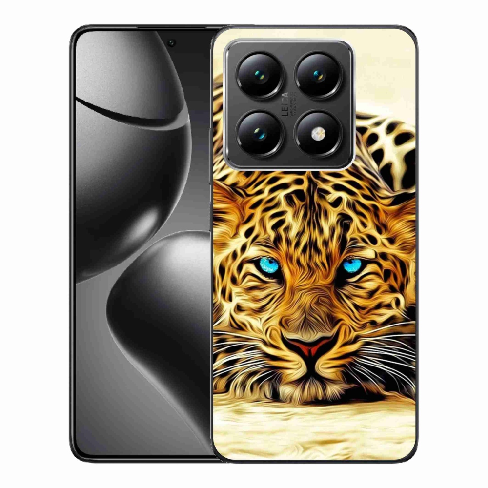 Gelový kryt mmCase na Xiaomi 14T - kreslený tygr