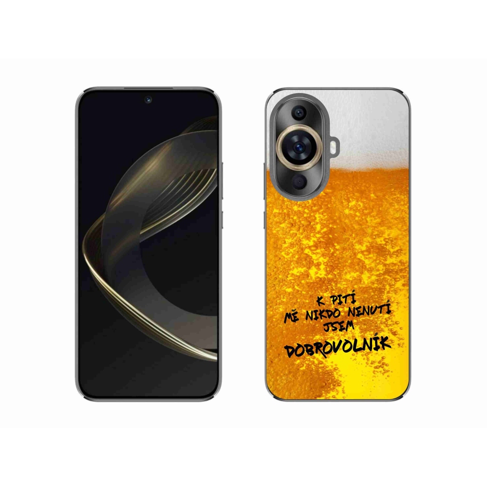 Gelový kryt mmCase na Huawei Nova 11 - pivní motiv 4