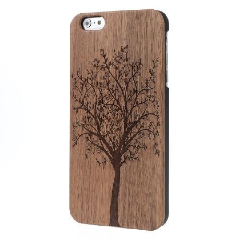 Mystic plastové pouzdro s dřevěnými zády na iPhone 6 a 6s - strom