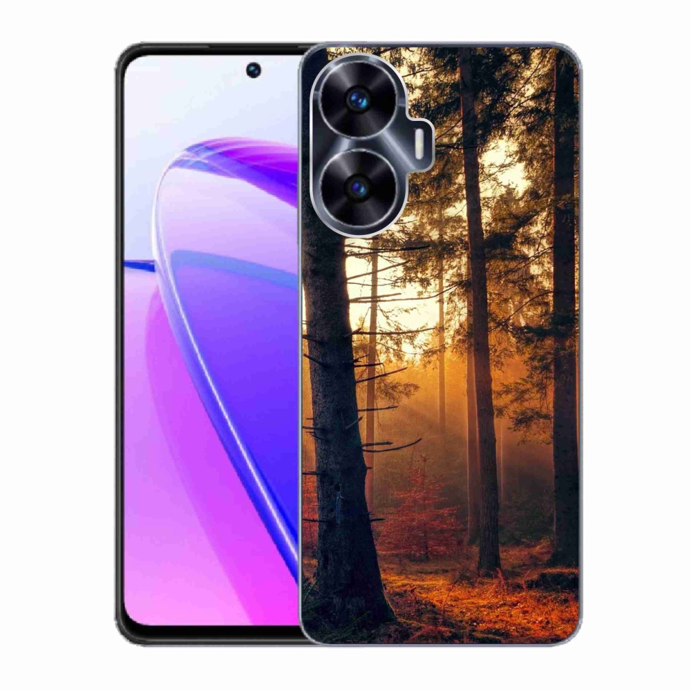 Gelový obal mmCase na Realme C55 - les