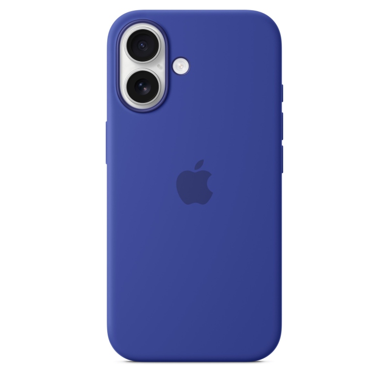 MYY63ZM/A Apple Silikonový Kryt vč. Magsafe pro iPhone 16 Ultramarine
