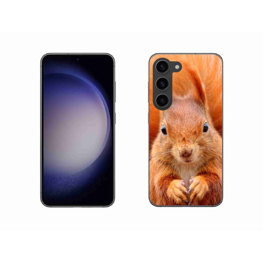 Gelový kryt mmCase na Samsung Galaxy S23 5G - veverka