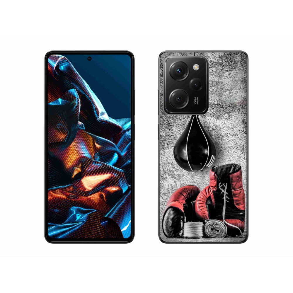 Gelový kryt mmCase na Xiaomi Poco X5 Pro 5G - boxovací pytel a rukavice