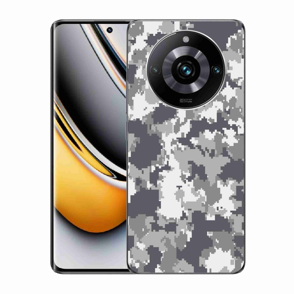 Gelový kryt mmCase na Realme 11 Pro/11 Pro+ - maskáčový vzor 2