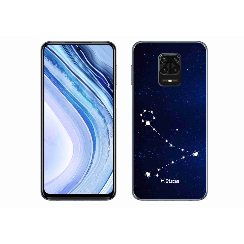 Gelový kryt mmCase na Xiaomi Redmi Note 9S - souhvězdí Ryby