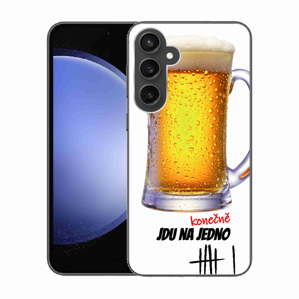 Gelový kryt mmCase na Samsung Galaxy S23 FE - jdu na jedno