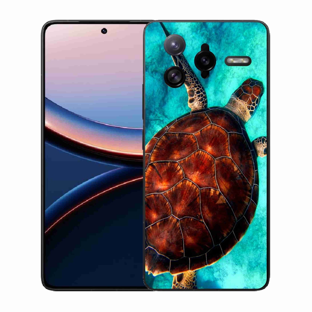 Gelový kryt mmCase na Xiaomi Poco F7 Ultra - želva