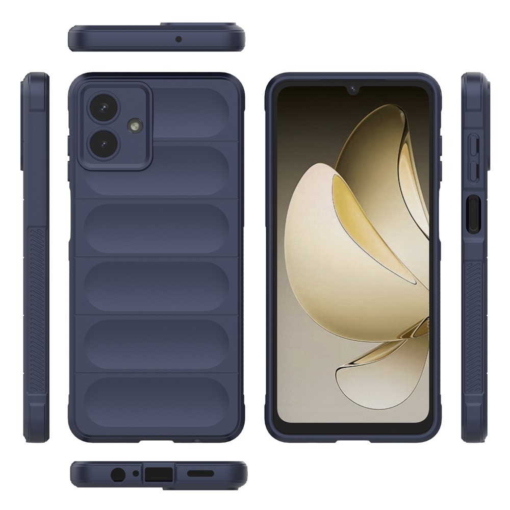 Rugg odolný gelový obal na Samsung Galaxy A07 4G - tmavěmodrý