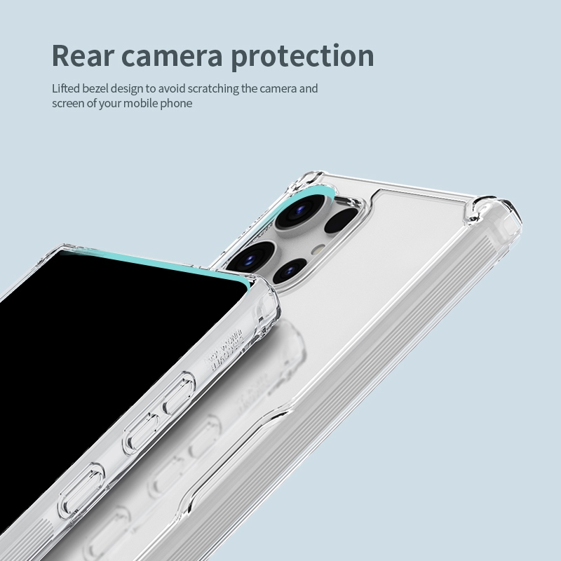 Nillkin Nature TPU PRO Kryt pro Samsung Galaxy S24 Ultra Transparent