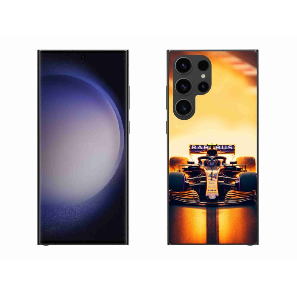 Gelový kryt mmCase na Samsung Galaxy S23 Ultra 5G - formule