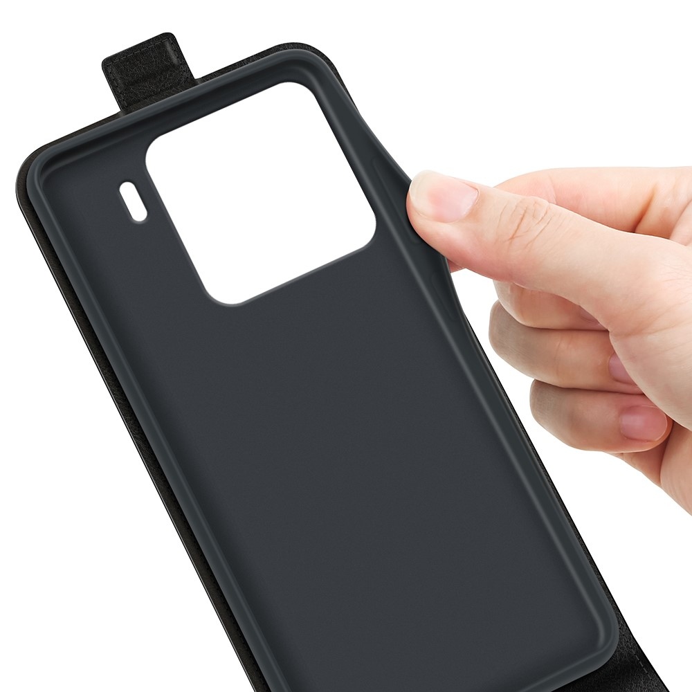 Vertical knížkové pouzdro na Xiaomi 15 - černé