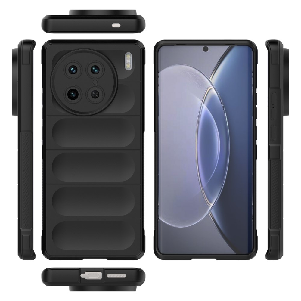 Rugg odolný gelový obal na Vivo X90 Pro - černý