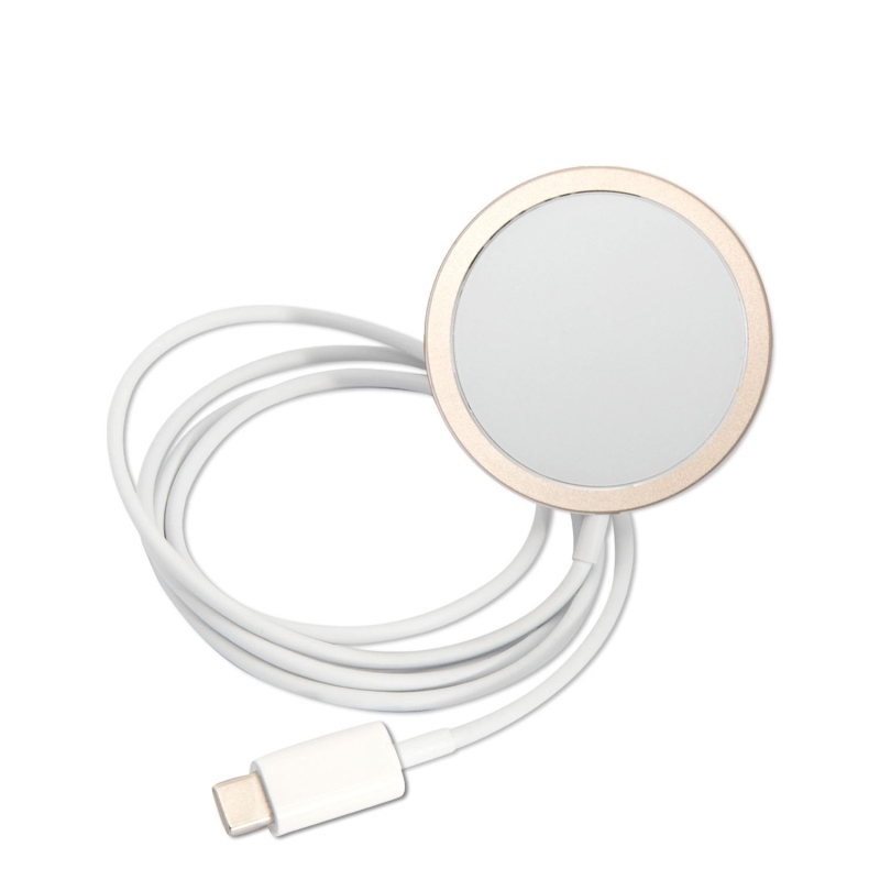 Guess 4G MagSafe Kompatibilní Zadní Kryt + Bezdrátová Nabíječka pro iPhone 14 Pro Max Brown