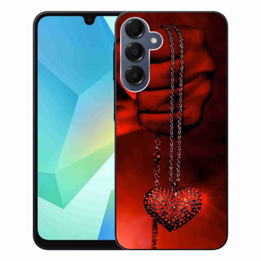 Gelový kryt mmCase na Samsung Galaxy A16 4G/5G - náhrdelník