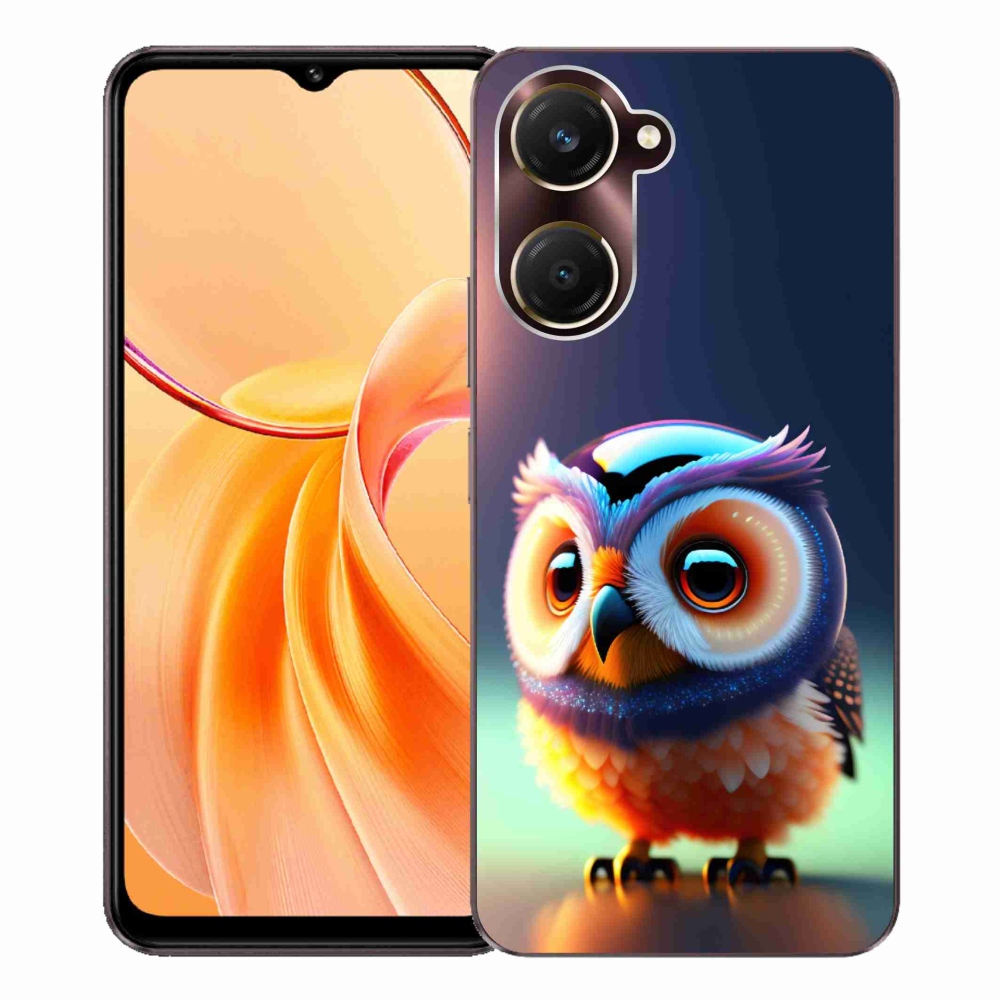 Gelový kryt mmCase na Vivo Y28s 5G - sovička