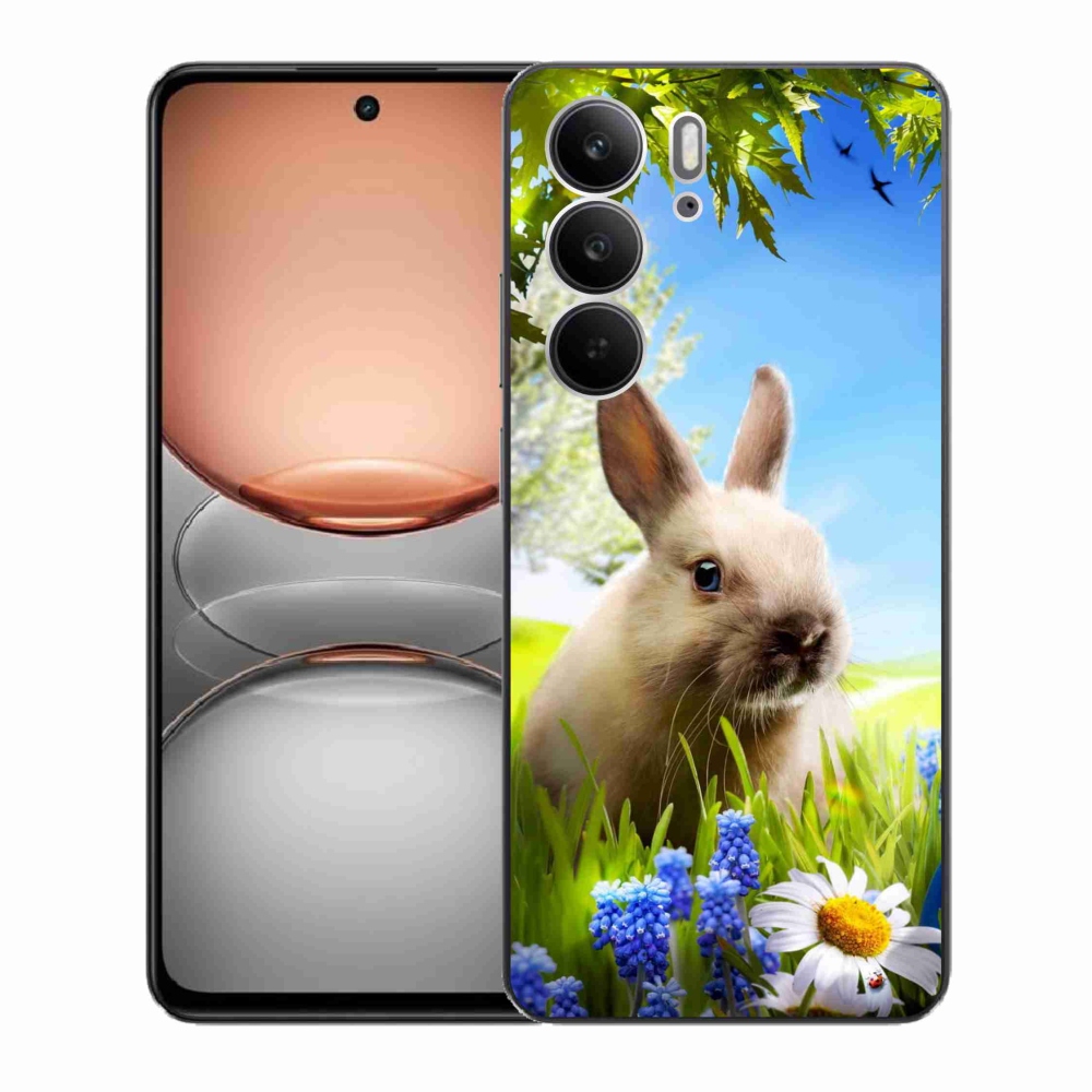 Gelový kryt mmCase na Realme C75 - zajíček