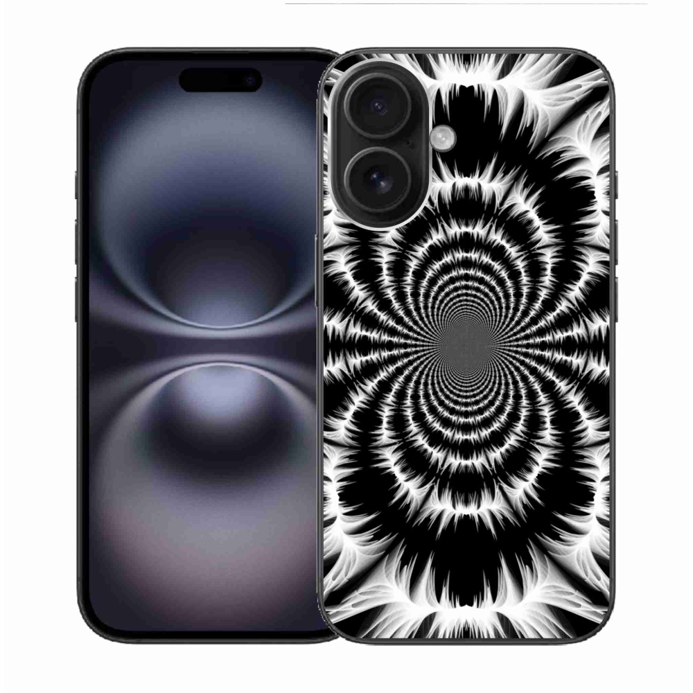 Gelový kryt mmCase na iPhone 16 - abstrakt 23
