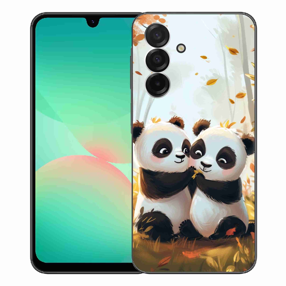 Gelový kryt mmCase na Samsung Galaxy A26 5G - pandy