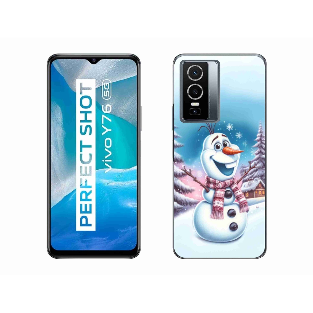 Gelový kryt mmCase na Vivo Y76 5G - ledové království