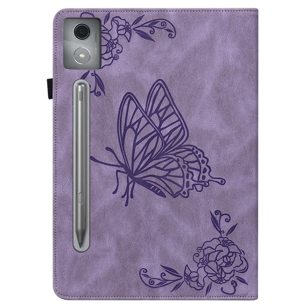Butterfly zavírací pouzdro na tablet Lenovo Idea Tab Pro 12.7 - fialové