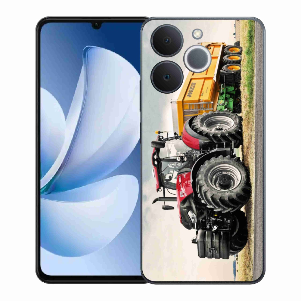 Gelový kryt mmCase na Realme Note 70T - traktor 3