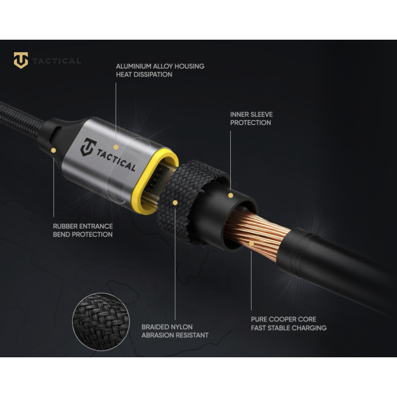 Tactical Recce 3:20 Gen 2.0 kabel pro Apple Watch