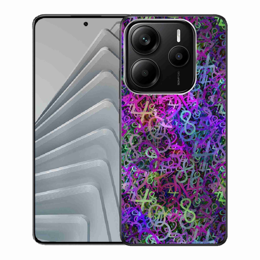 Gelový kryt mmCase na Xiaomi Redmi Note 14 5G - abstraktní motiv 25