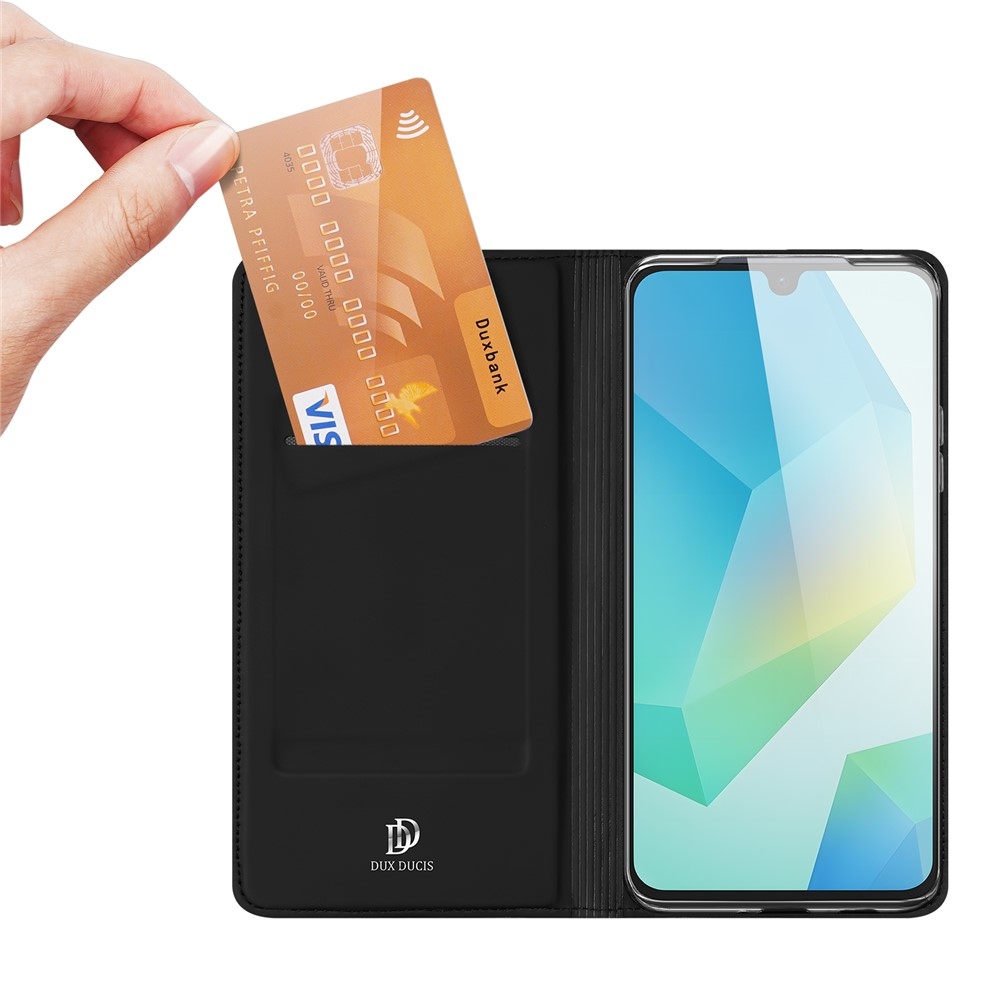DUX knížkové pouzdro na Samsung Galaxy A17 5G - černé