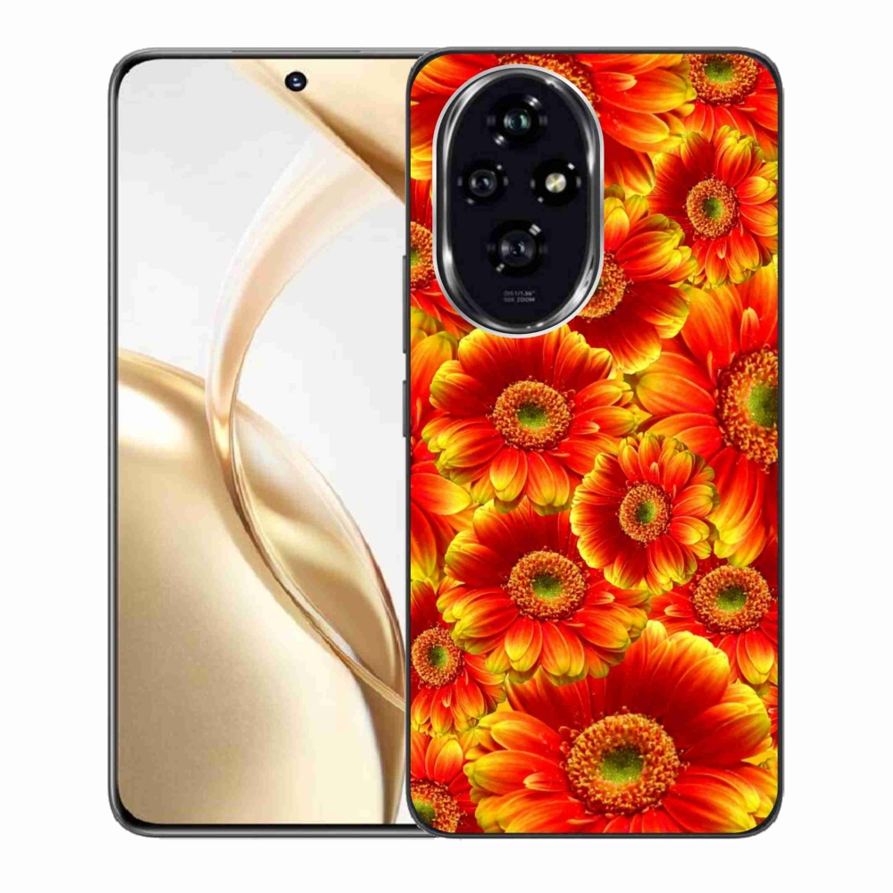 Gelový kryt mmCase na Honor 200 5G - gerbera 1
