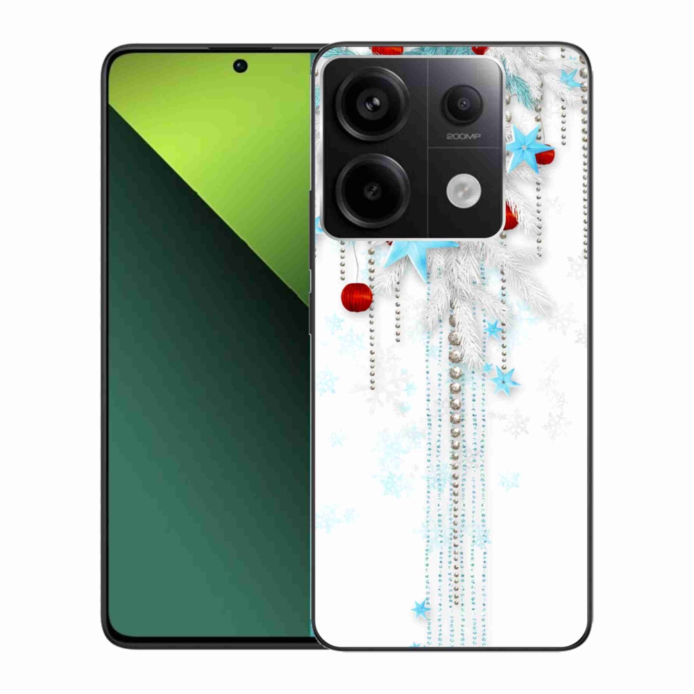 Gelový kryt mmCase na Xiaomi Redmi Note 13 Pro 5G/Poco X6 5G - vánoční ozdoby
