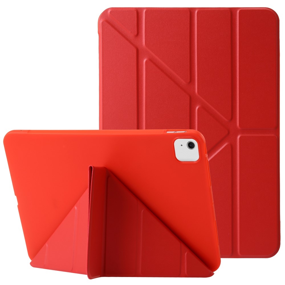 Origamis chytré polohovací pouzdro na tablet iPad Air 13 (2024)/(2025) - červené