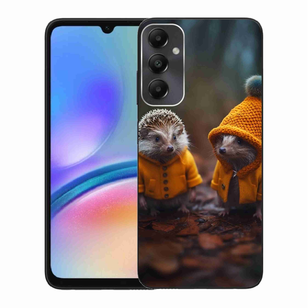 Gelový kryt mmCase na Samsung Galaxy A05s - ježci