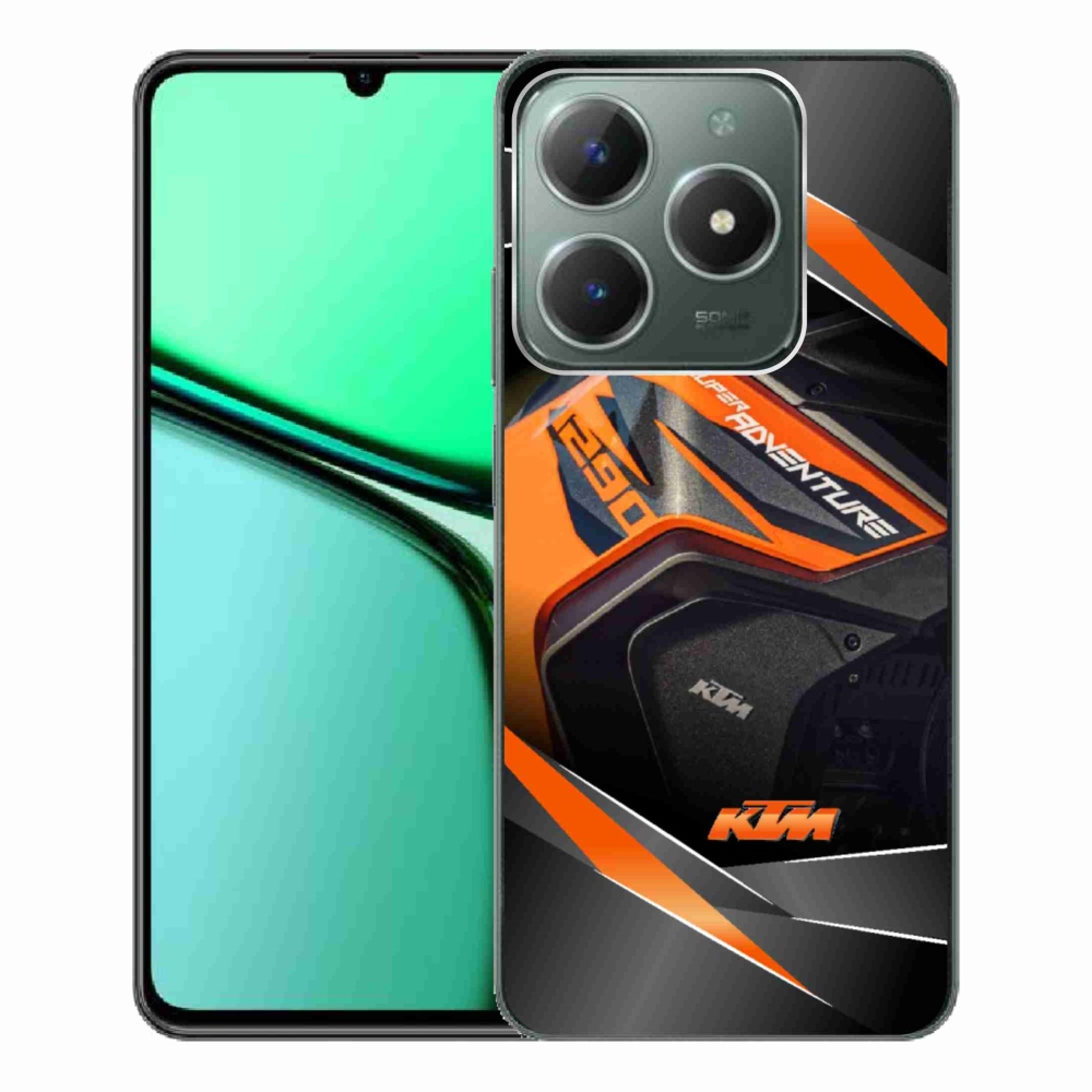 Gelový kryt mmCase na Realme C61 - motorka ktm