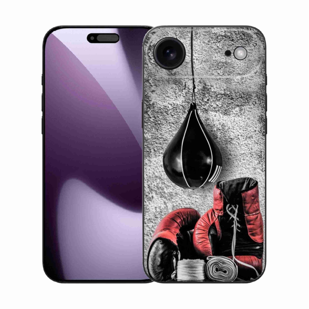 Gelový kryt mmCase na iPhone 17 Air - boxovací pytel a rukavice