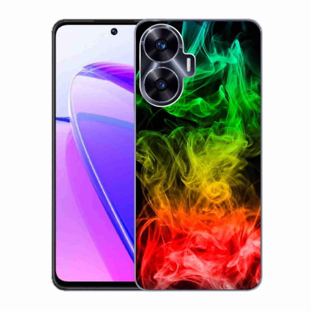 Gelový kryt mmCase na Realme C55 - abstraktní vzor 7