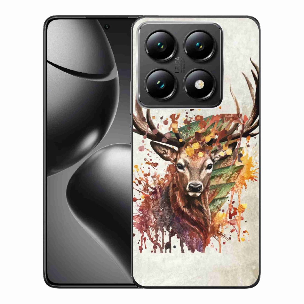 Gelový kryt mmCase na Xiaomi 14T Pro - jelen 1