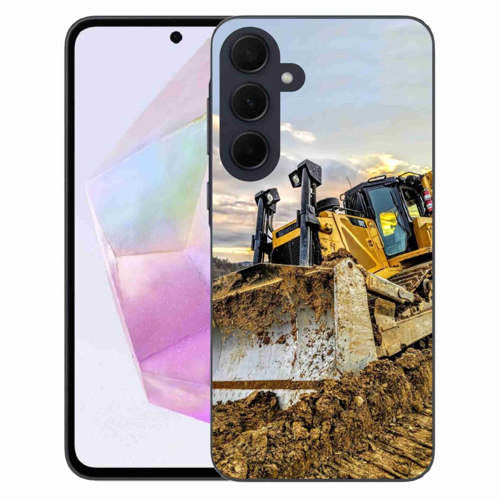 Gelový kryt mmCase na Samsung Galaxy A35 5G - bagr