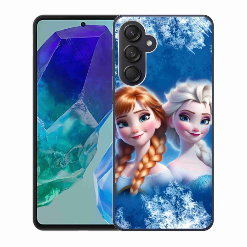 Gelový kryt mmCase na Samsung Galaxy M55 5G - ledové království 2