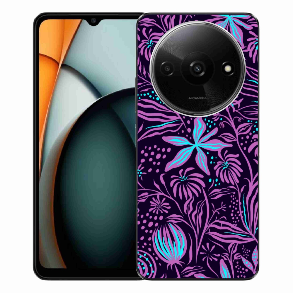 Gelový kryt mmCase na Xiaomi Redmi A3 - květiny 2