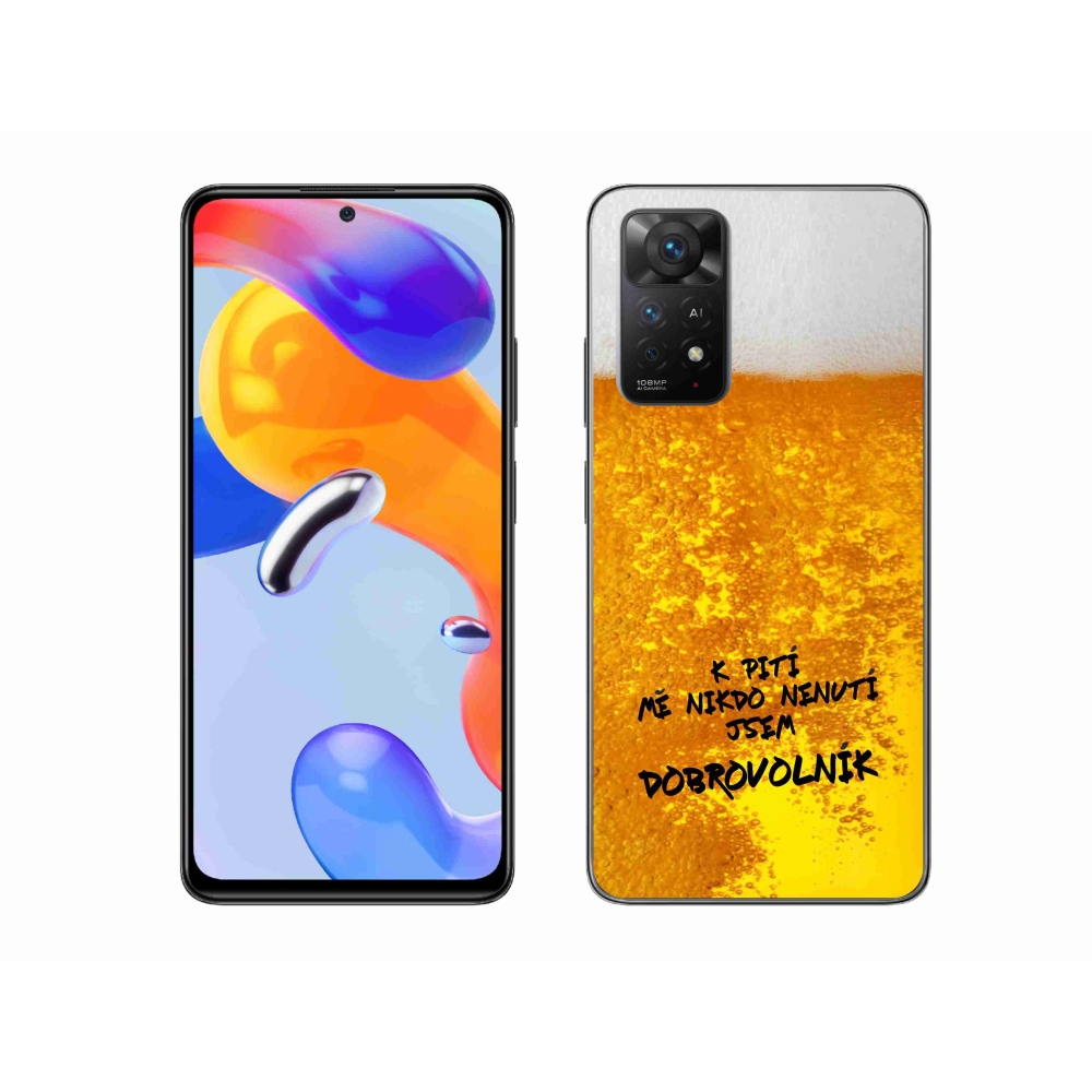 Gelový kryt mmCase na Xiaomi Redmi Note 11 Pro 4G/5G - pivní motiv 4